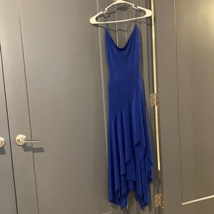 Misha midi asymmetrical dress